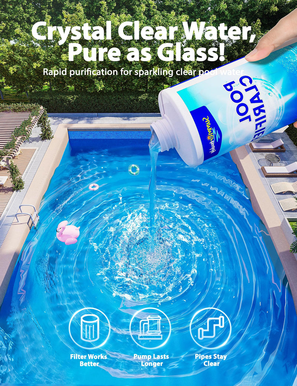SUMMERBUDDY clarifier bottle dimensions and features