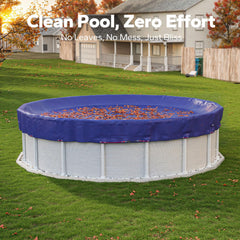 SUMMERBUDDY pool cover with cable and pulley system