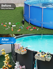 SUMMERBUDDY Poolside Storage Basket set of two