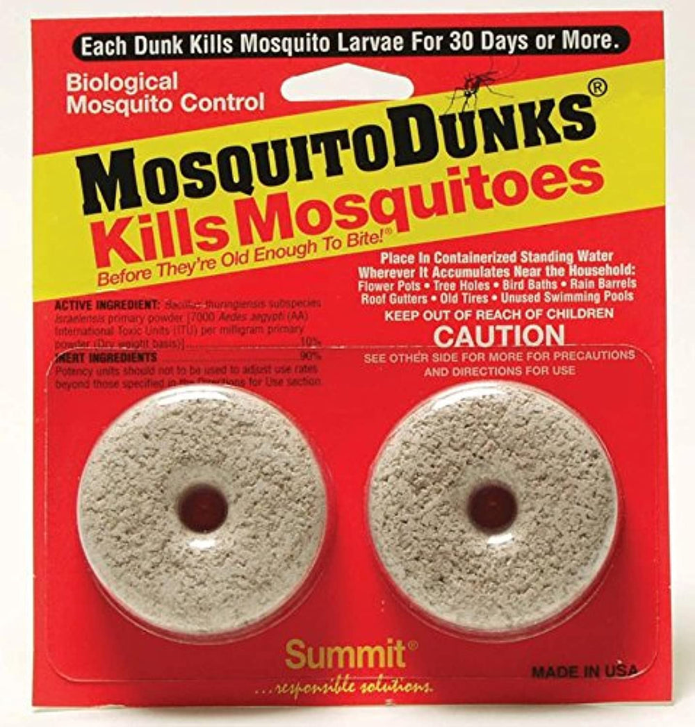 Summit Pond Mosquito Dunks 2 Count package front view