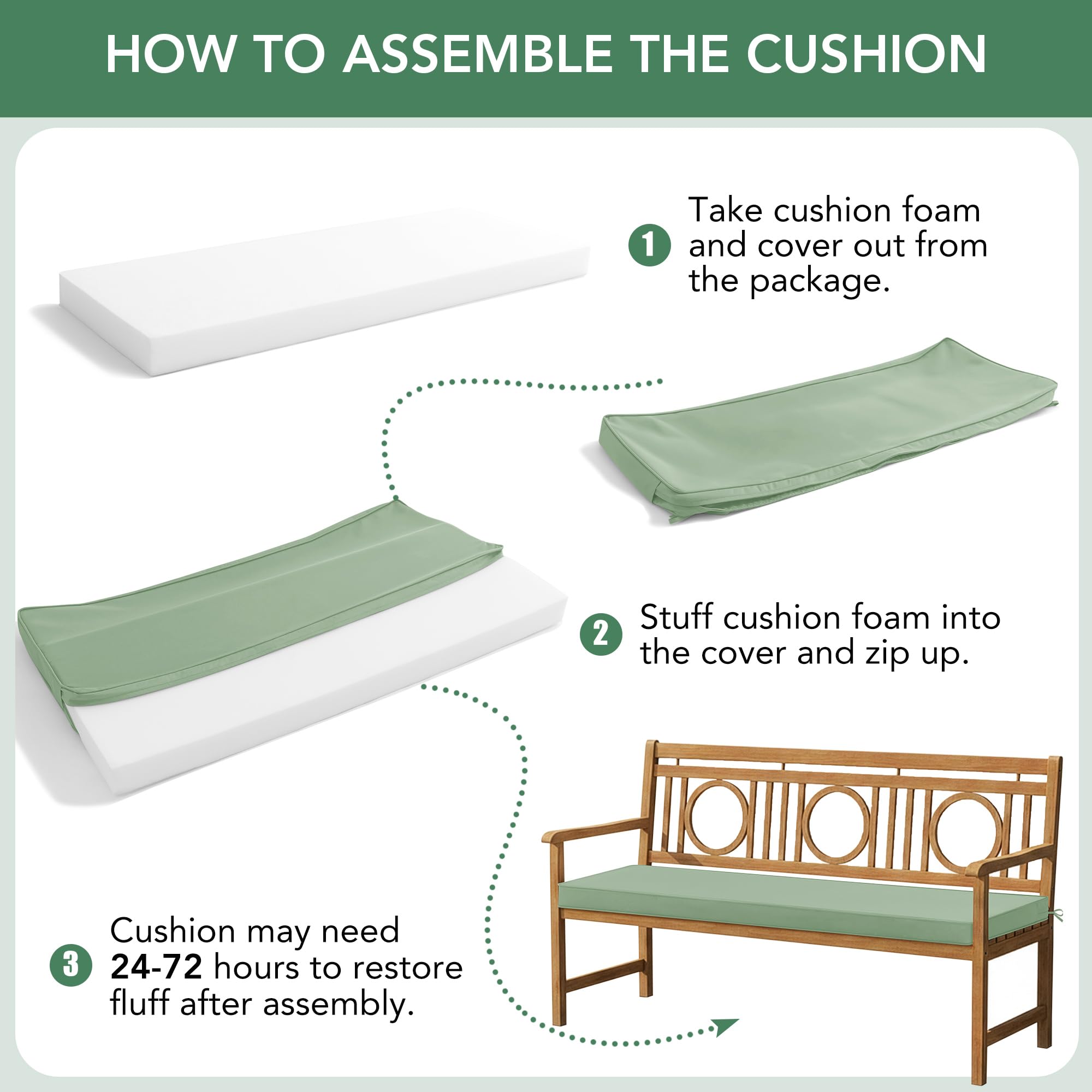Summsun cushion in a stylish outdoor setting