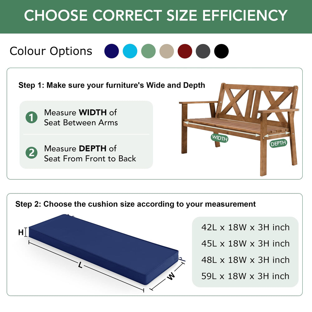 Summsun Cushion Pad with removable cover