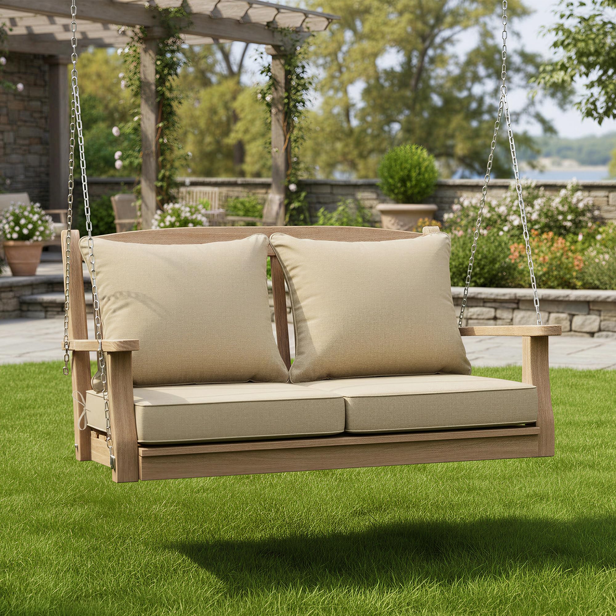 Summsun Outdoor Chair Cushion set of 2, 22 x 22 Inch