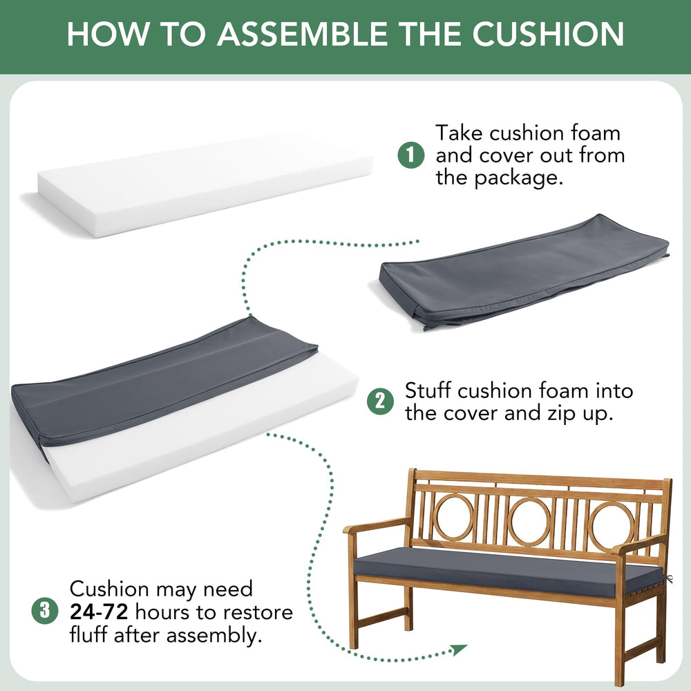 Summsun outdoor cushion packed for shipping