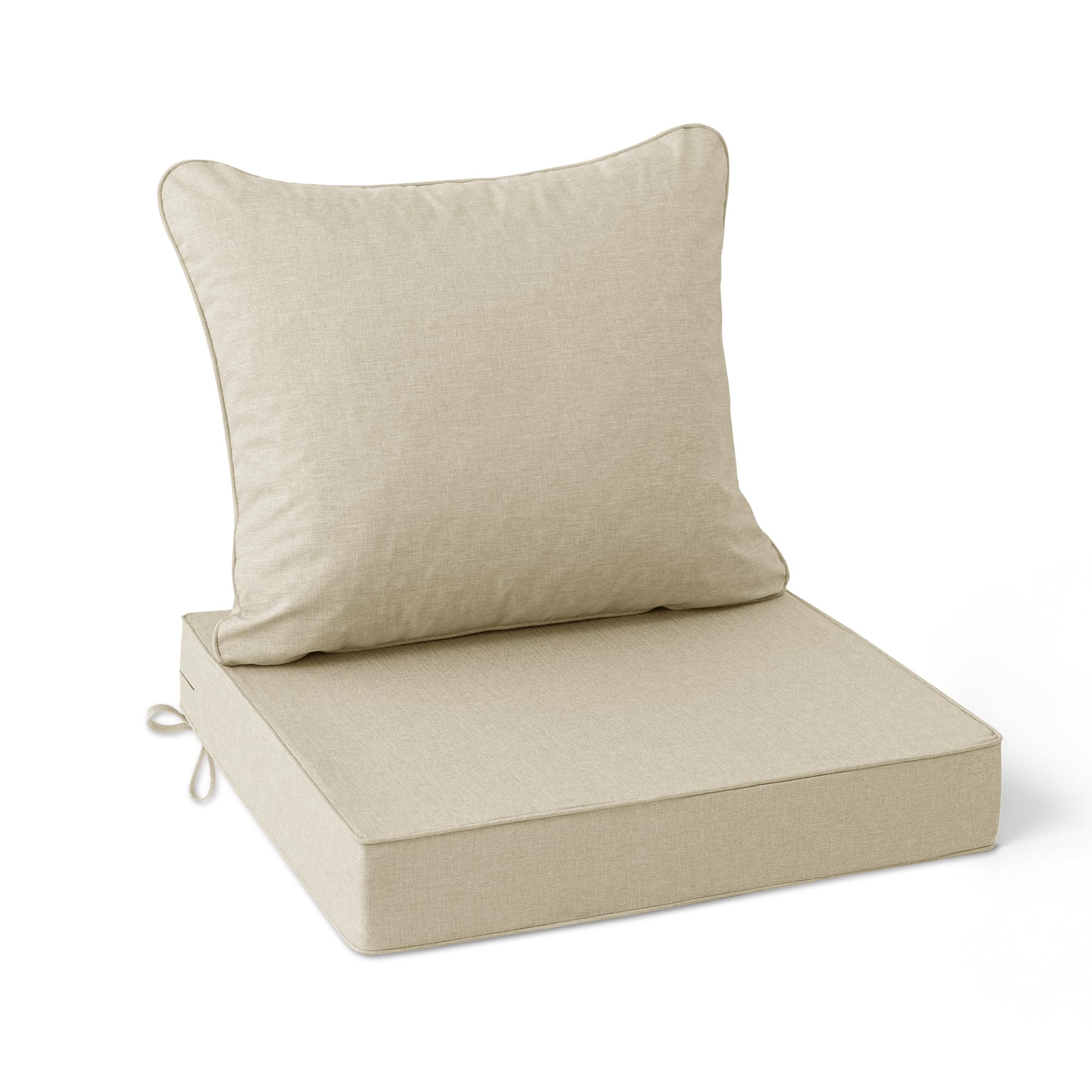 Summsun Patio Chair Cushion beige front view