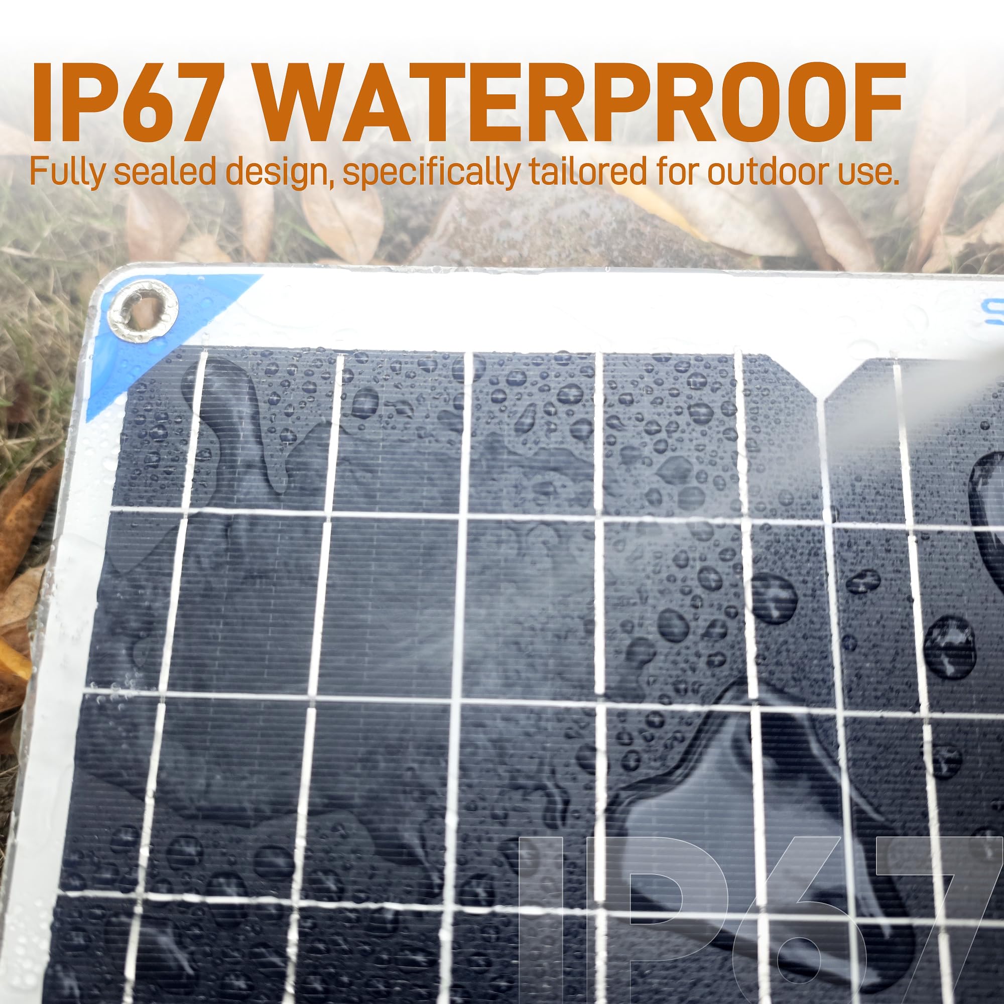 SUNAPEX Solar Charger with LED indicators