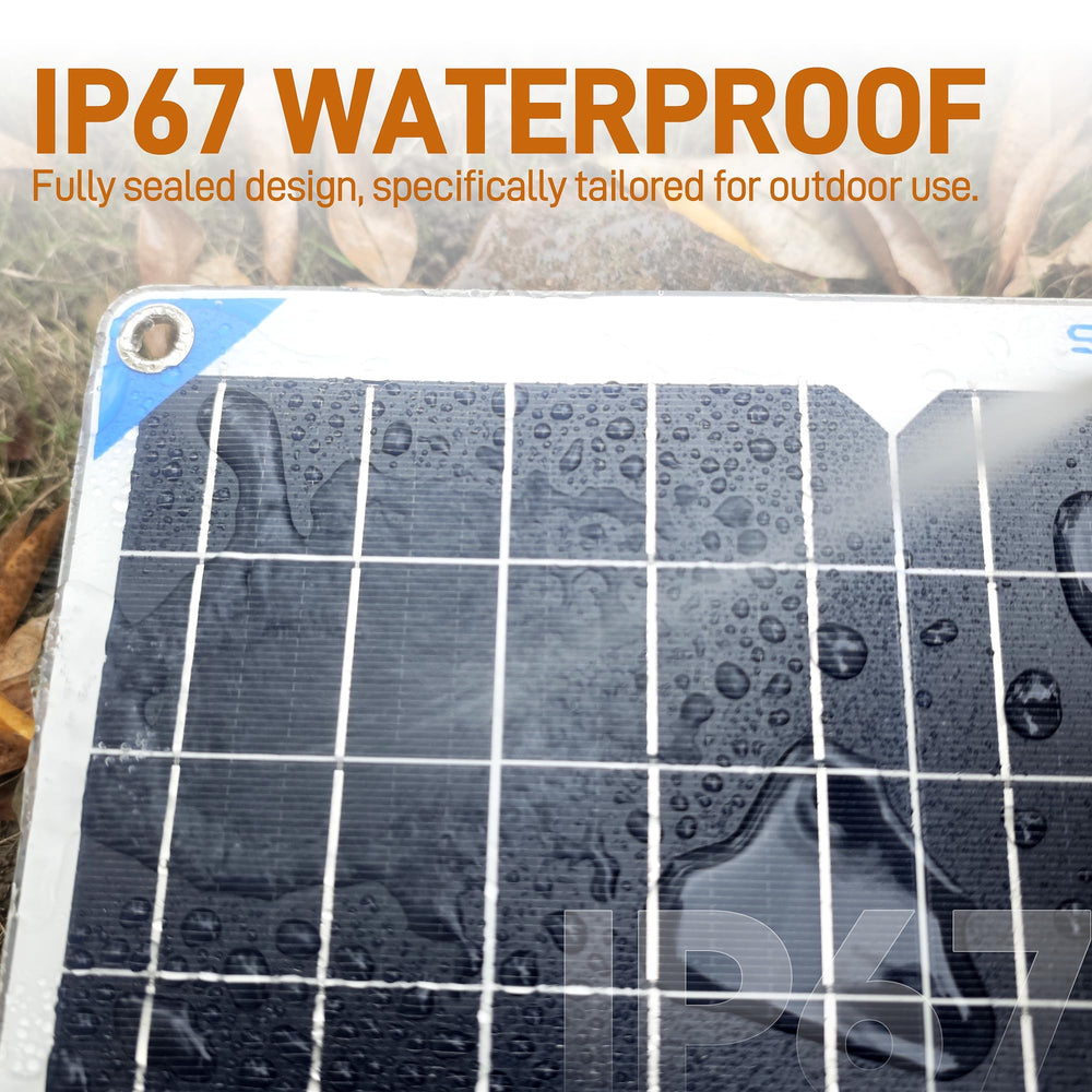SUNAPEX Solar Charger with LED indicators
