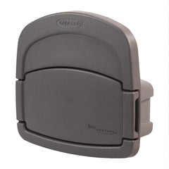 Suncast Deluxe Hangout Hose Hanger Stoney Gray front view