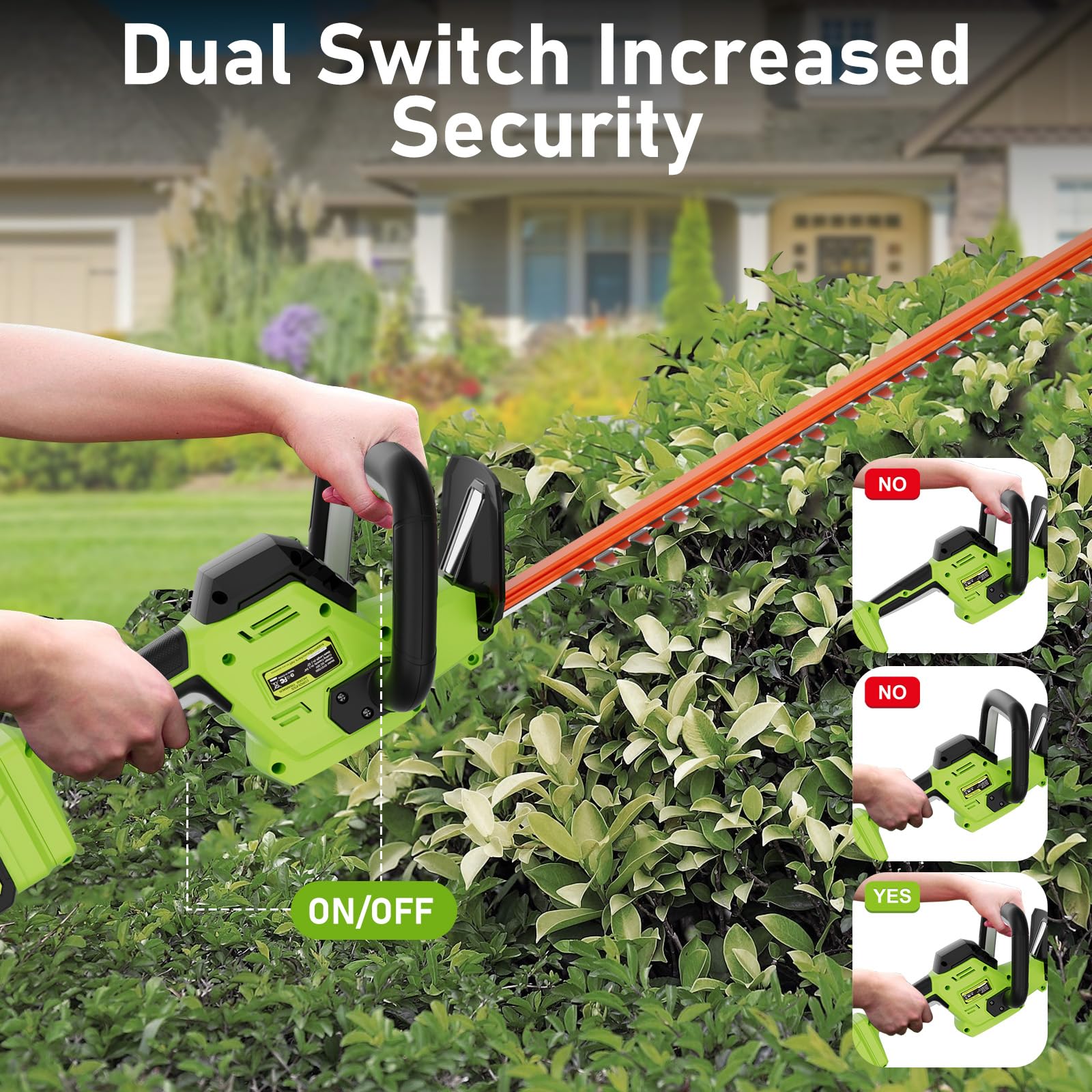 Sunchers hedge trimmer lightweight design overview