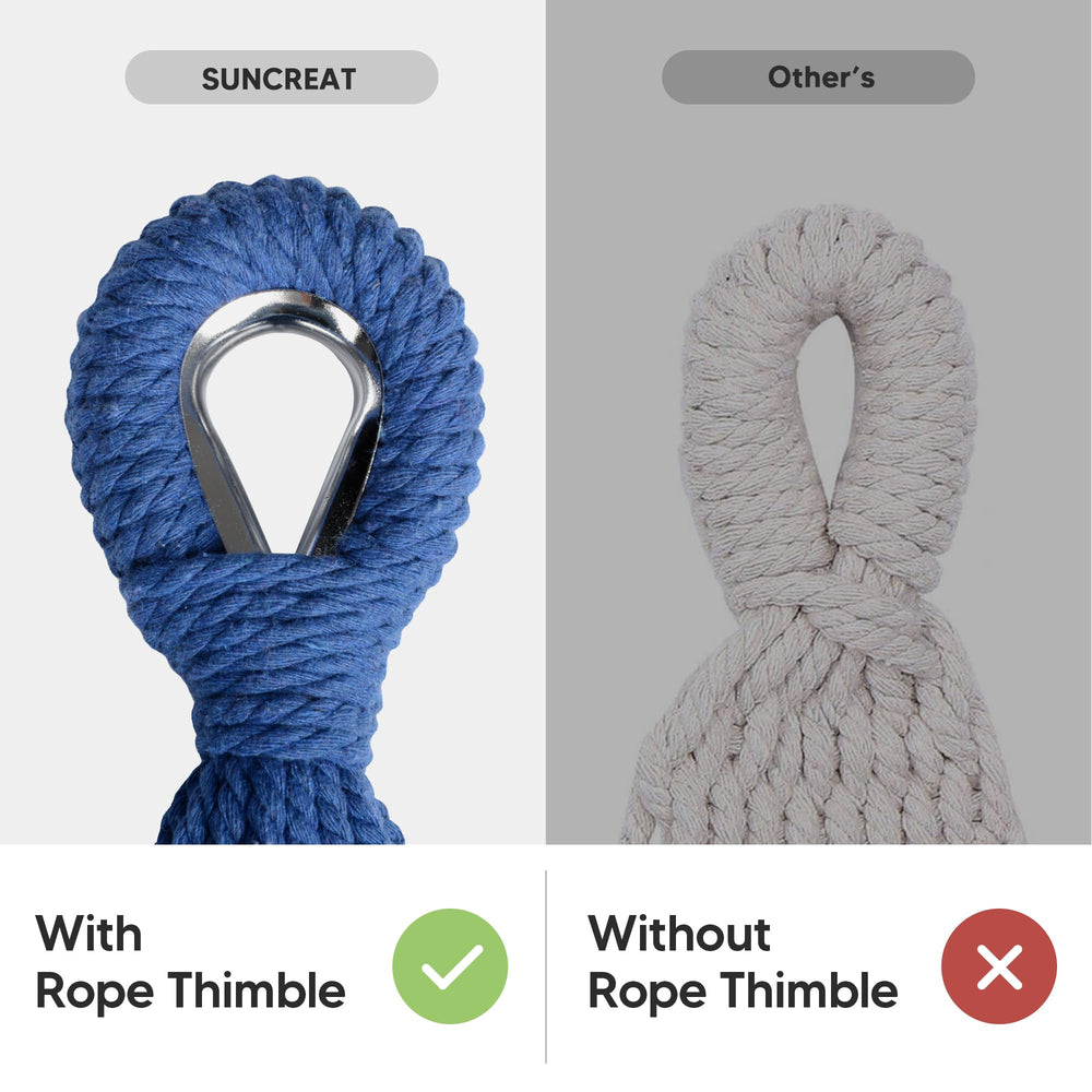SUNCREAT Double Hammock packed for portability