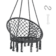 SUNCREAT Hammock Chair front view with grey colour