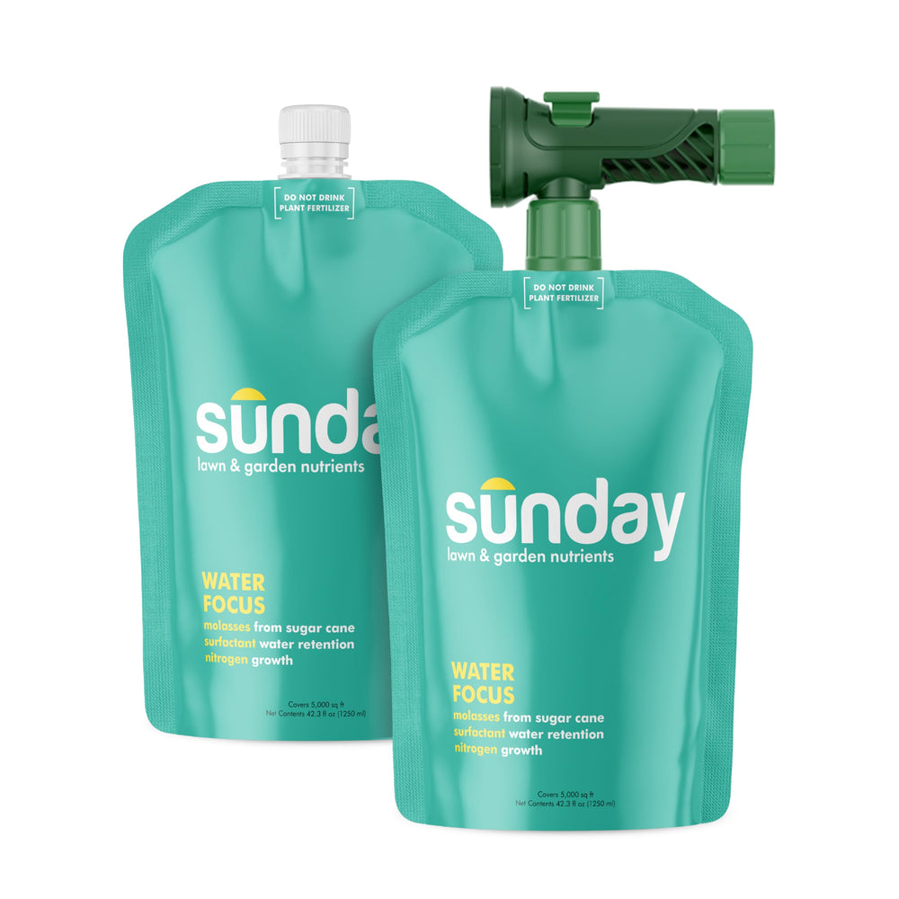 SUNDAY Liquid Lawn Fertilizer 42 Fl Oz pouch front view