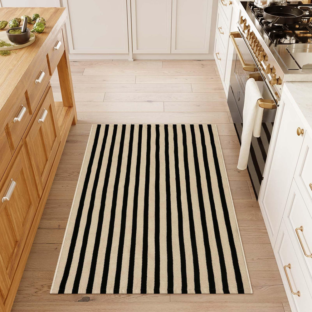 Sungea outdoor rug rolled up for storage