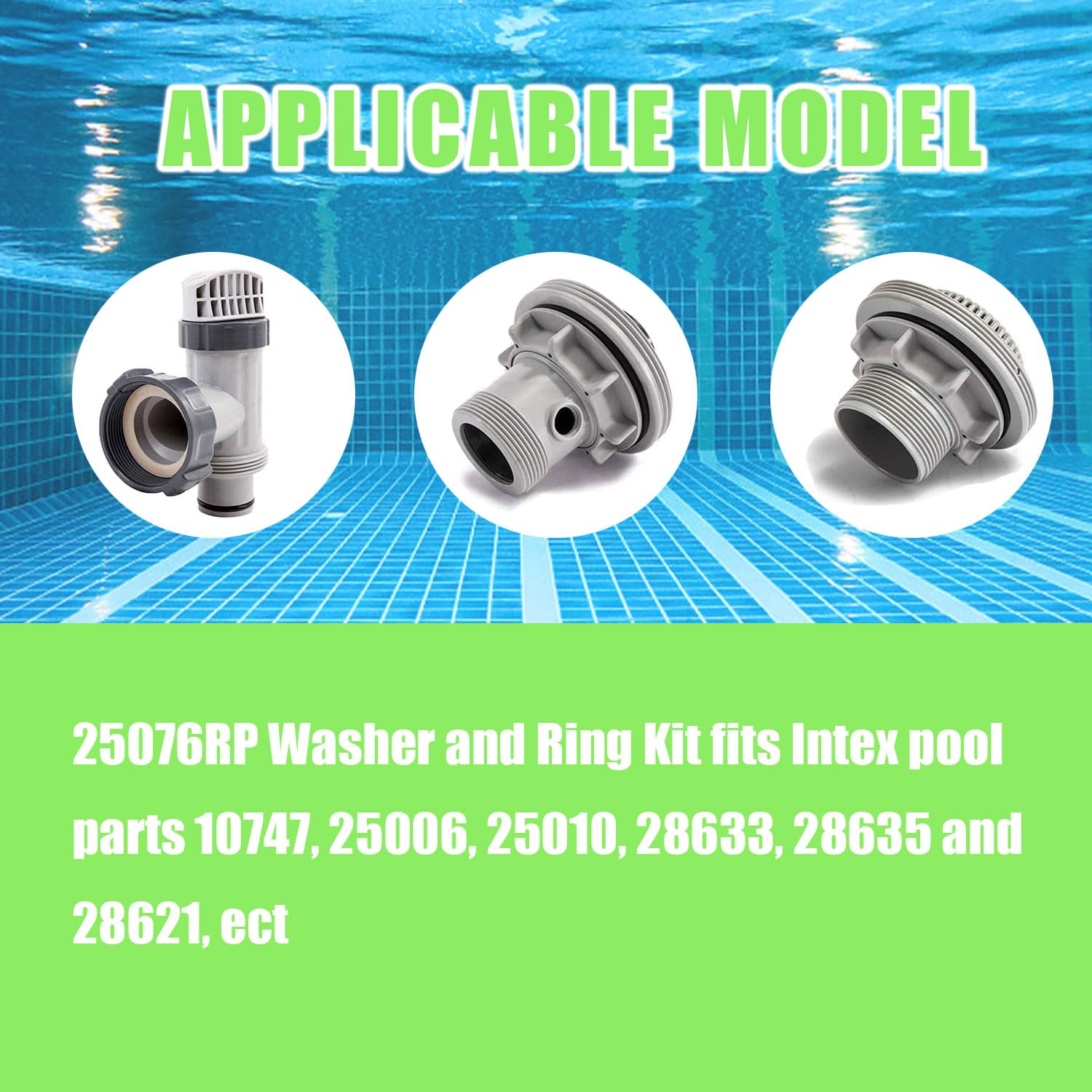 SUNGIFT O-Ring Kit in use on a pool valve