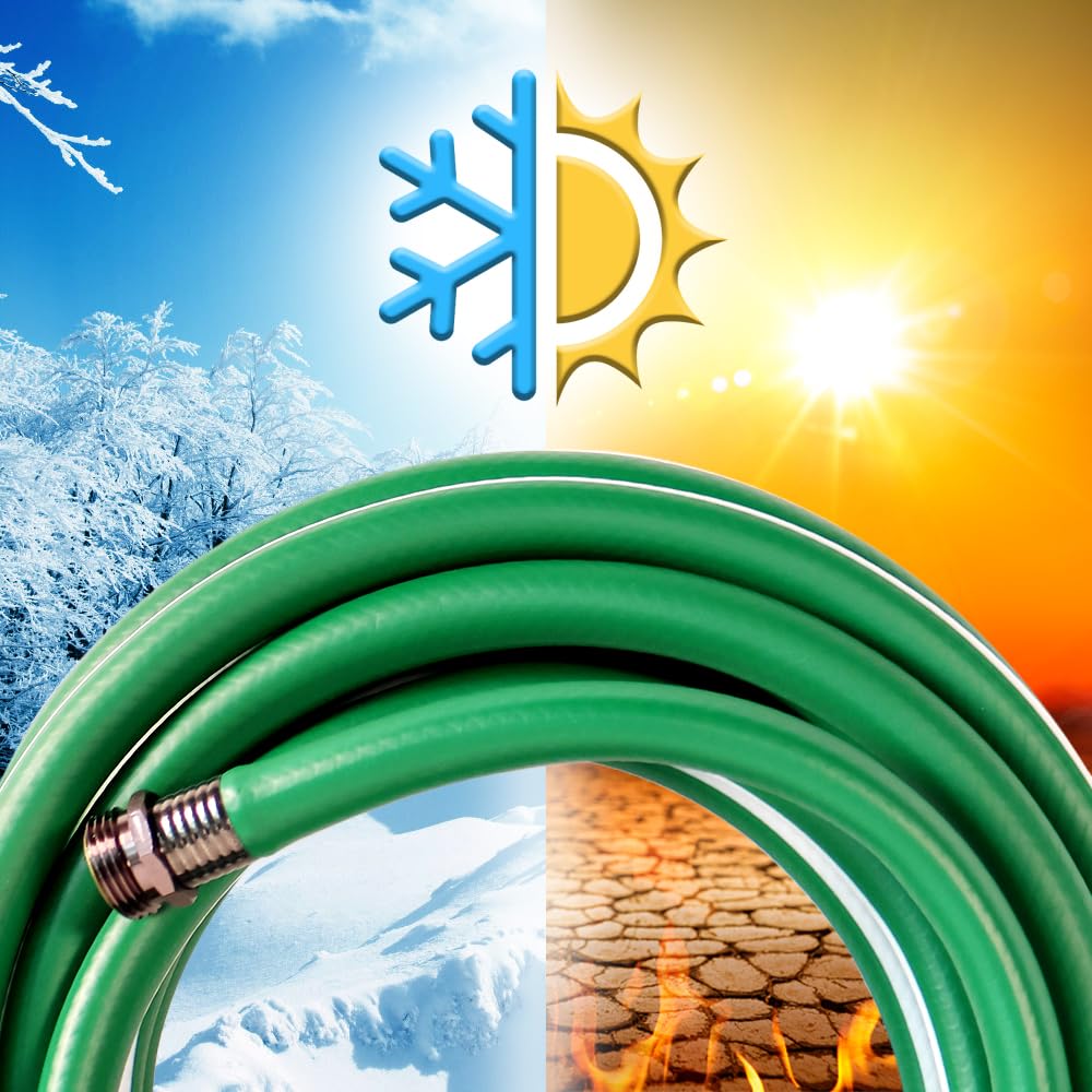 Sunifier 3 FT garden hose in use for car washing