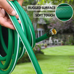 Sunifier 6ft garden hose in use watering plants