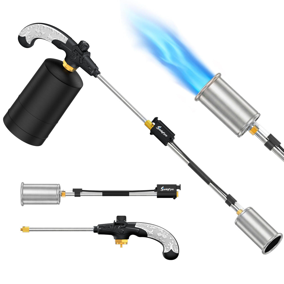 SuniqFyre Propane Torch Weed Burner front view