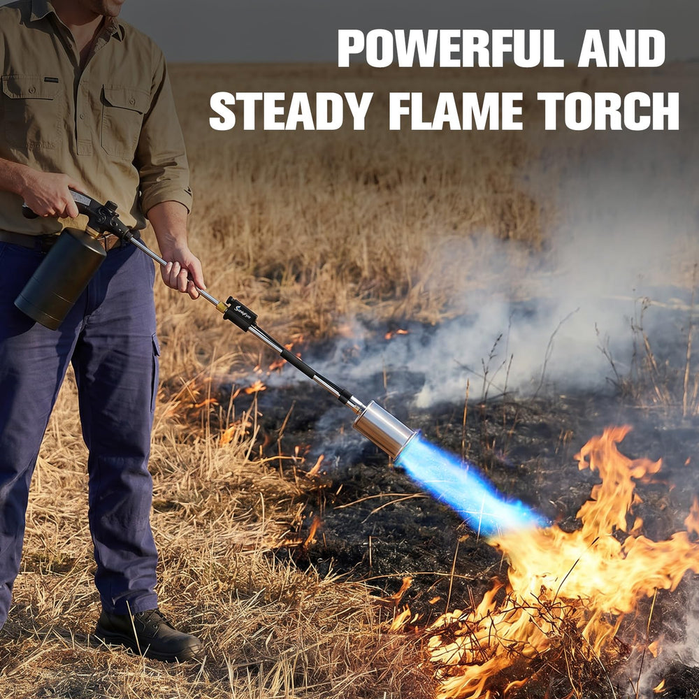 SuniqFyre Propane Torch Weed Burner side view