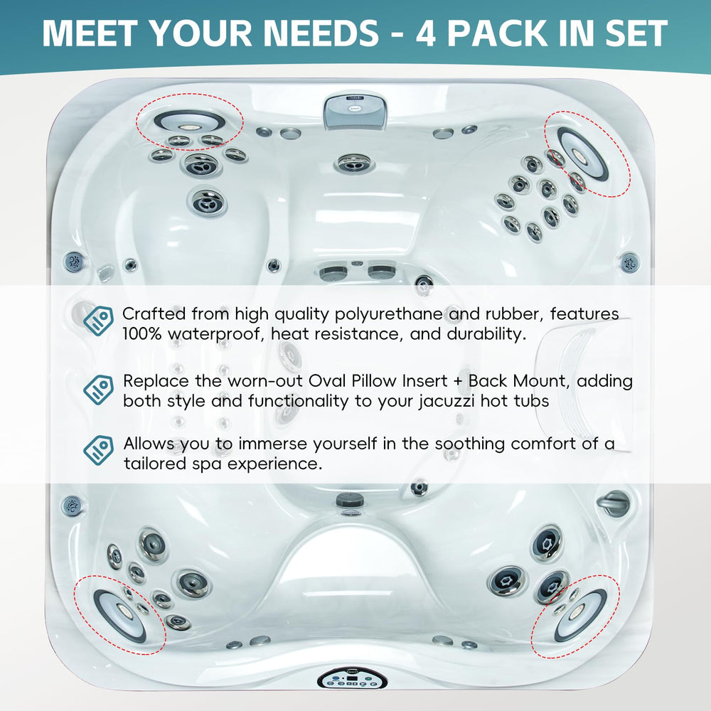 Sunluway spa pillows packaging and contents