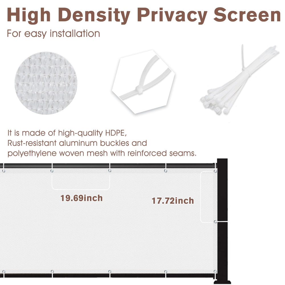 SUNNY GUARD Privacy Screen in a patio setting