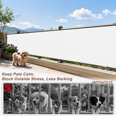 SUNNY GUARD privacy screen on balcony railing