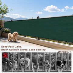 SUNNY GUARD privacy screen showing grommet detail