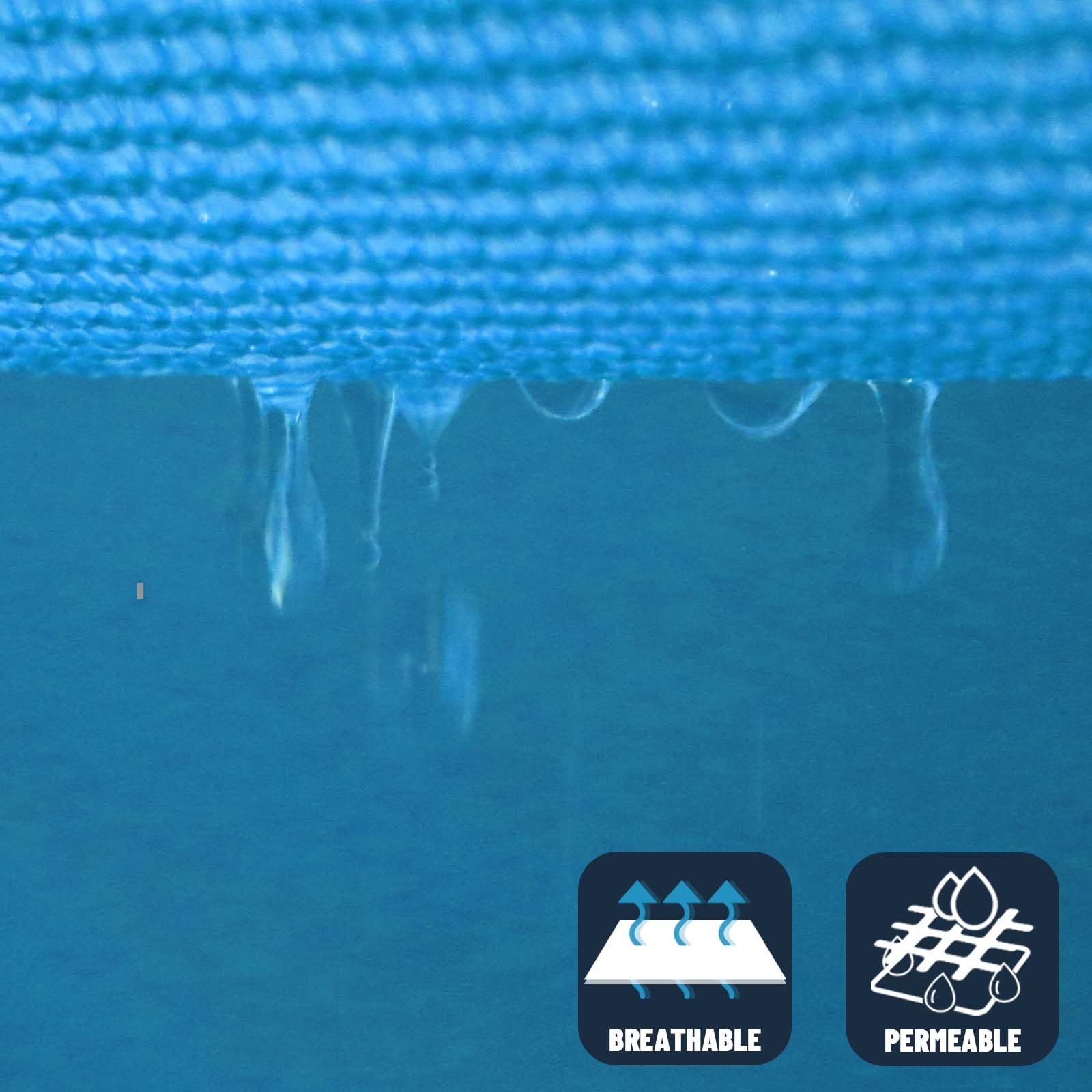 SUNNY GUARD shade sail with ropes included in the package