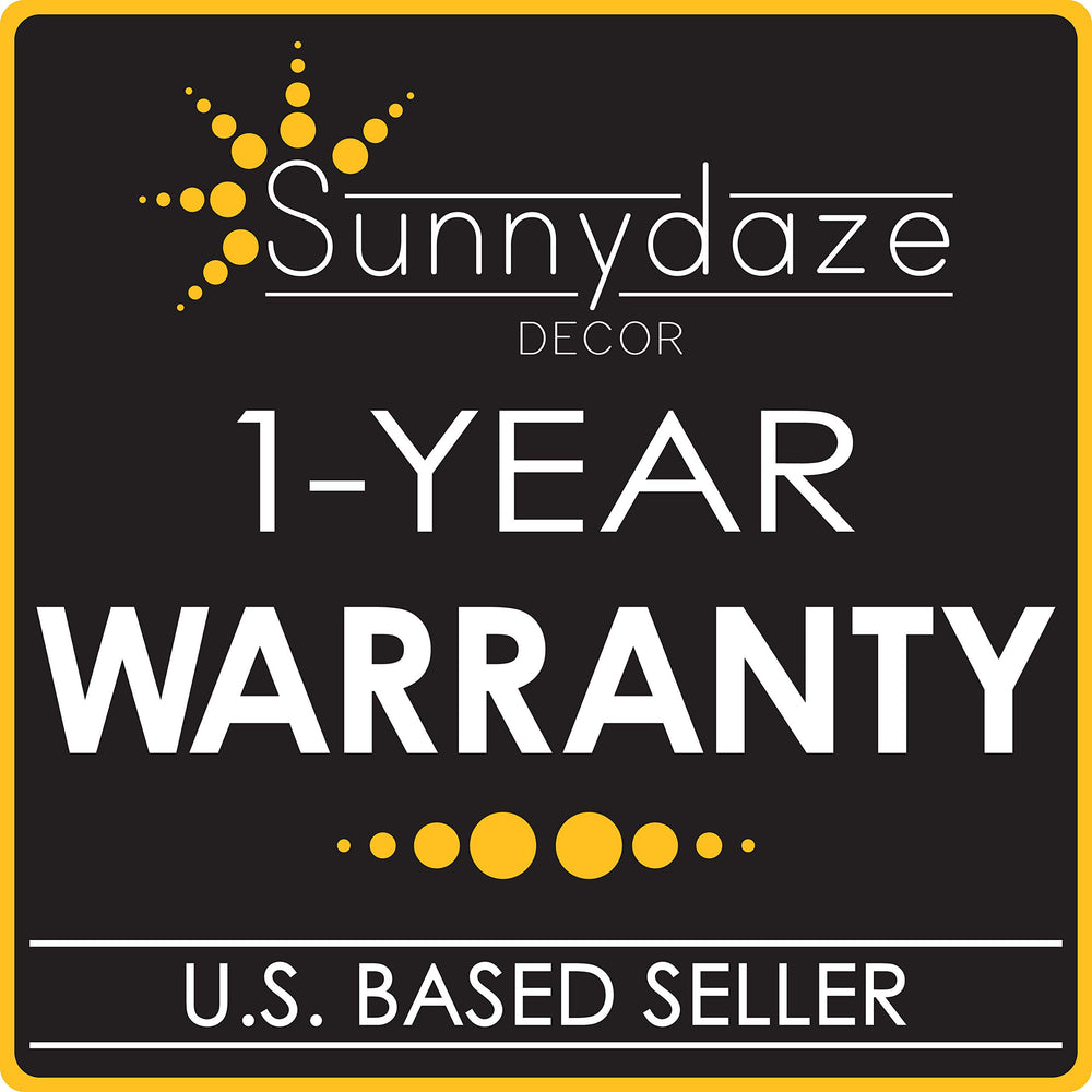 Sunnydaze hammock laid out flat showing dimensions