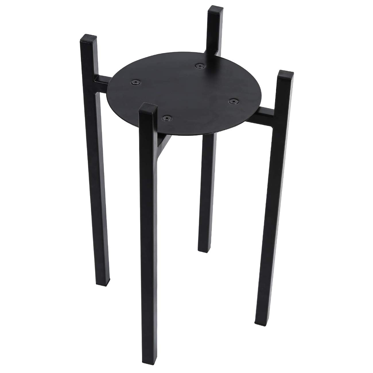Sunnyglade 15-inch high plant stand side view showcasing sturdy legs