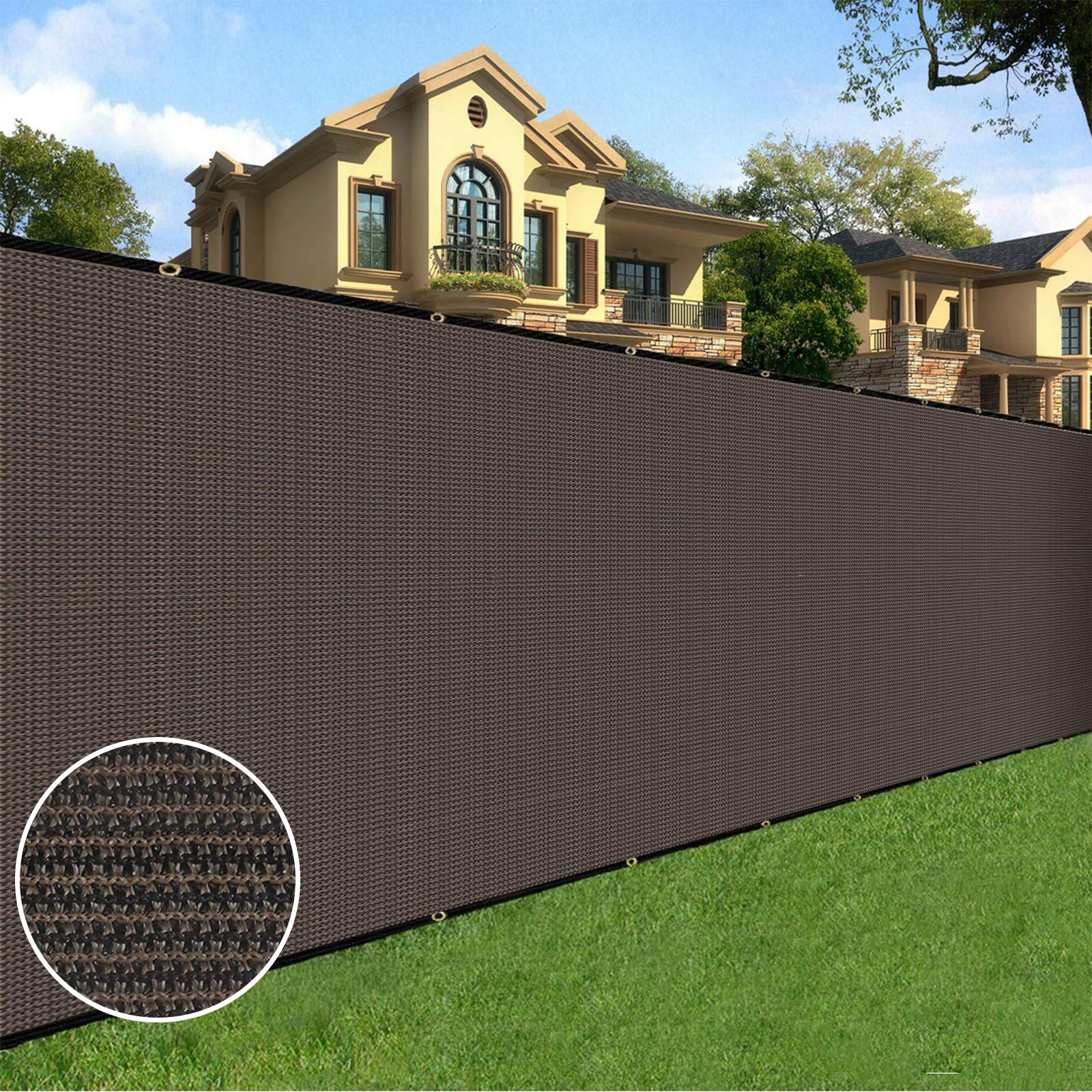 Sunnyglade 5 ft x 50 ft privacy screen fence front view