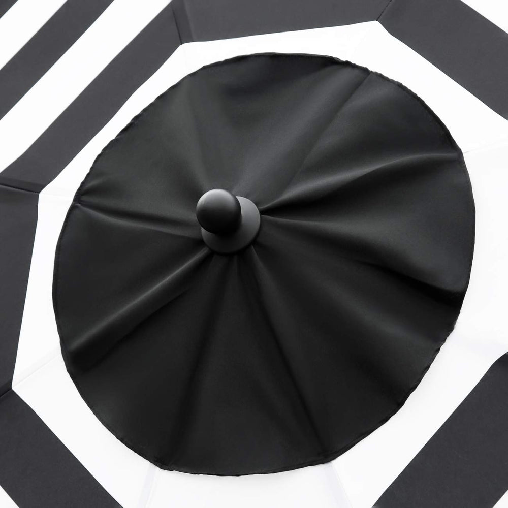 Sunnyglade 9ft patio umbrella replacement canopy with wind vent detail
