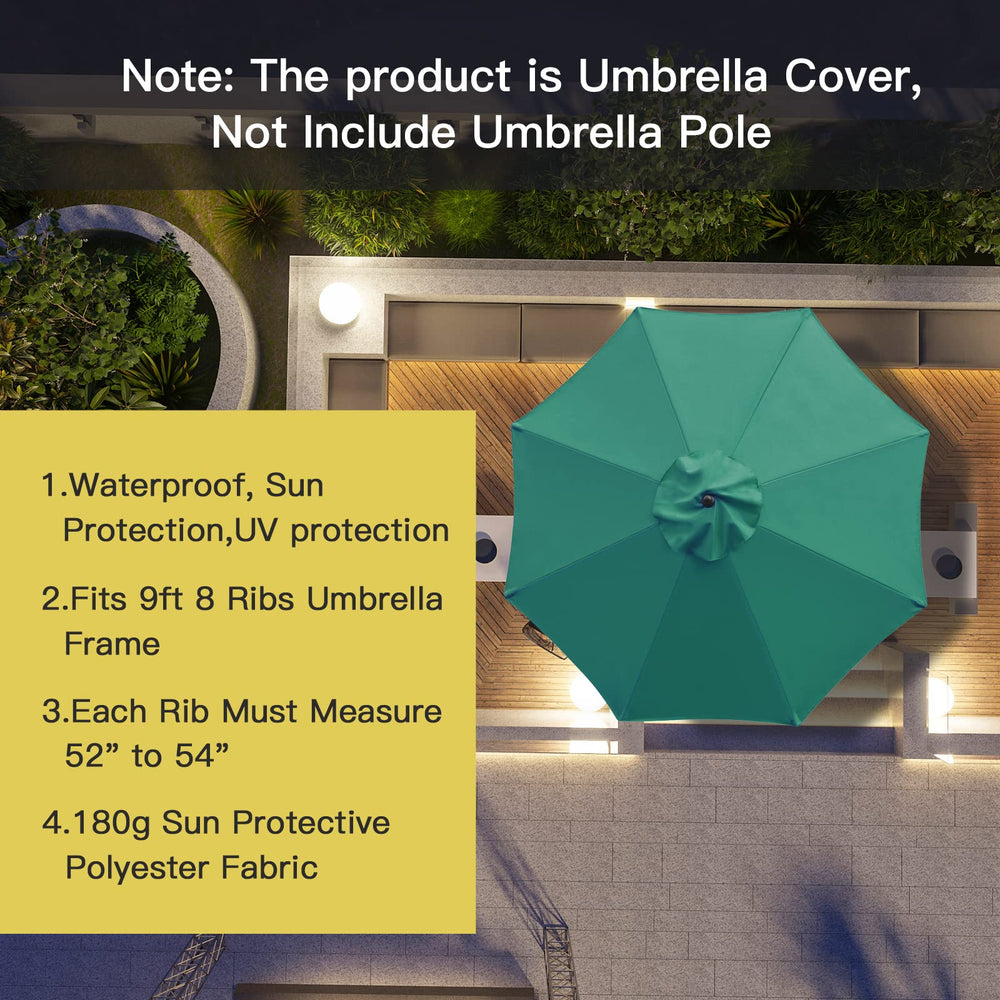 Sunnyglade 9ft replacement canopy with wind vent