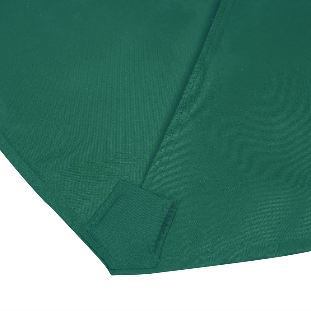 Sunnyglade dark green umbrella canopy on patio