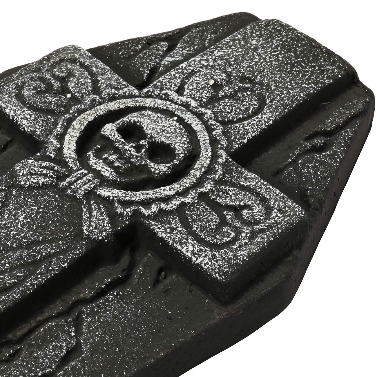 Sunnyglade Halloween Foam Tombstones displayed in a yard setting