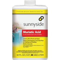 Sunnyside Corporation Muriatic Acid 1 Quart plastic bottle