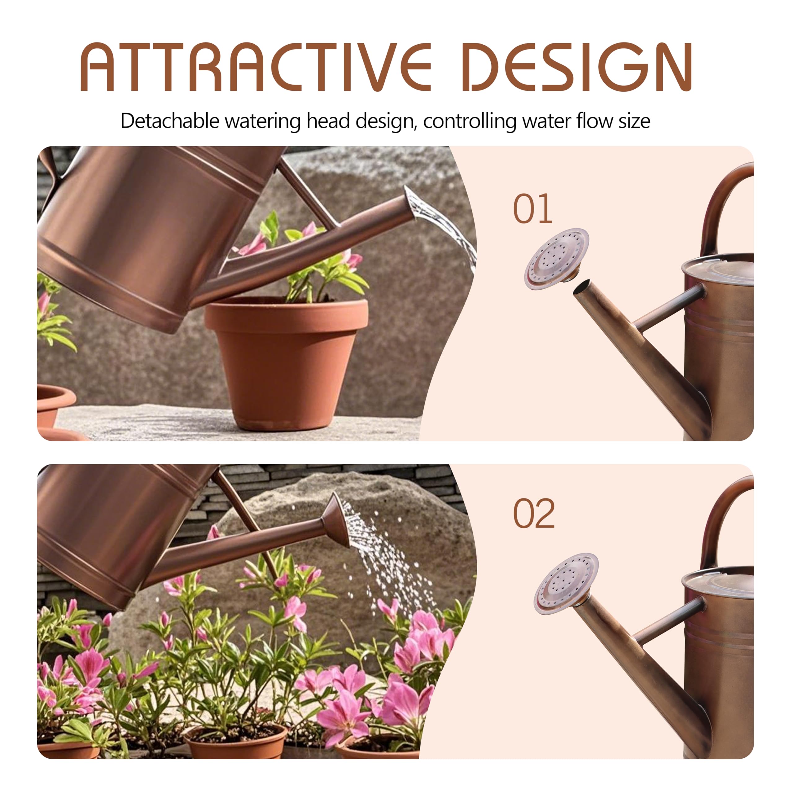 SunnyTong Watering Can being filled with water