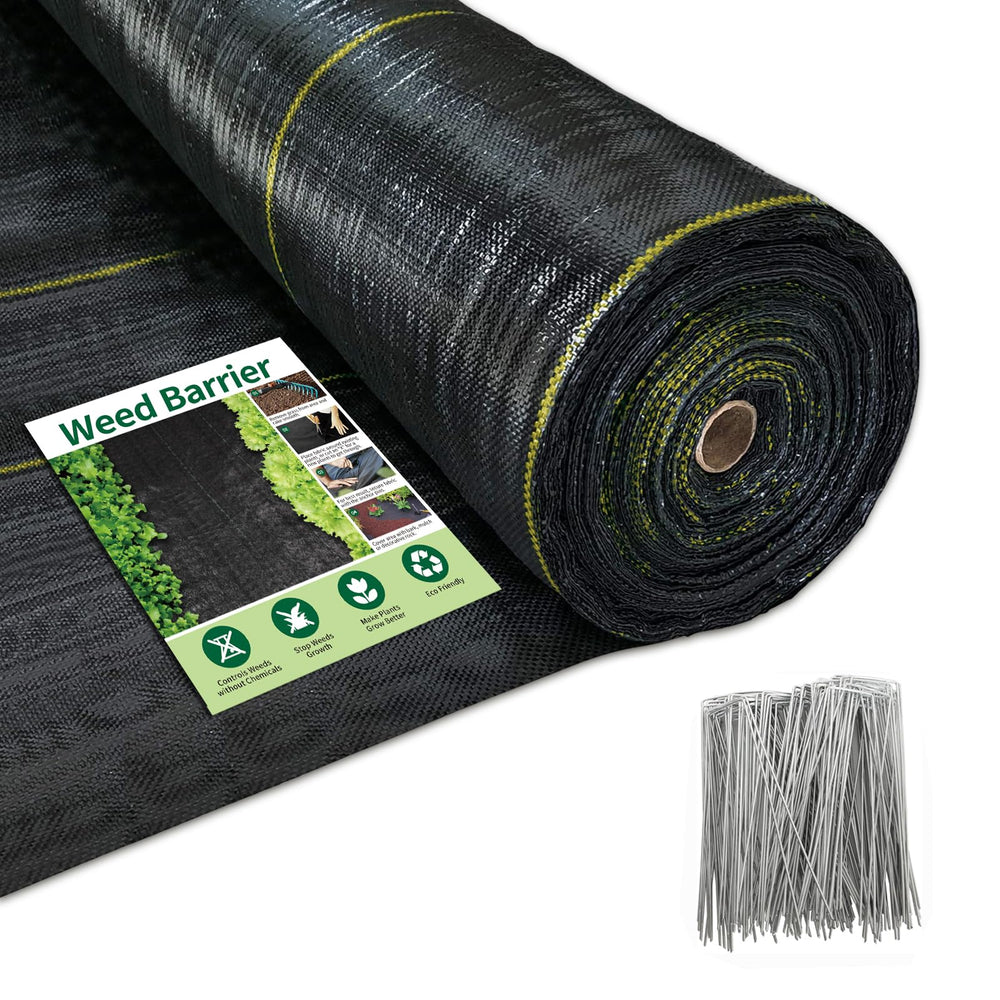Sunocity 3ft x 100ft weed barrier fabric black roll