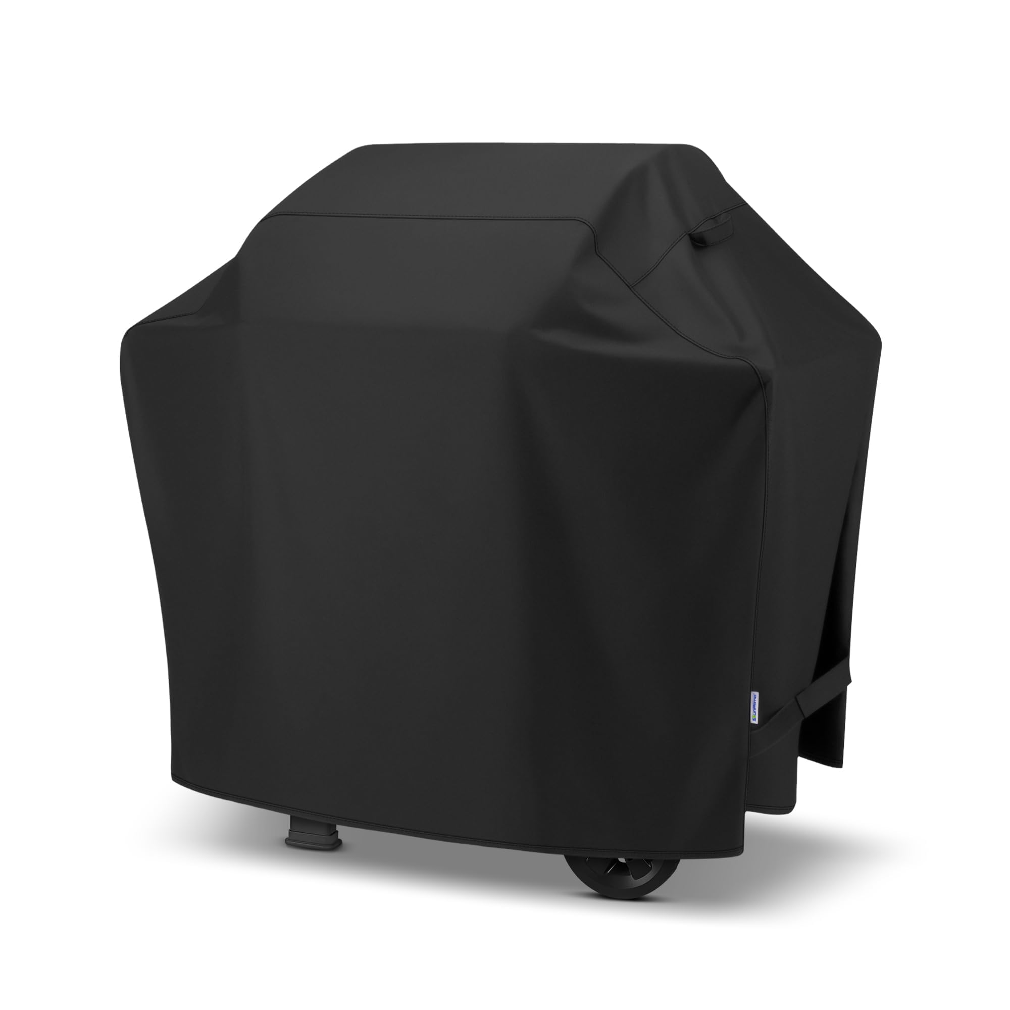 SunPatio 50 Inch Grill Cover black front view