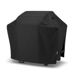 SunPatio 55 Inch Grill Cover black front view