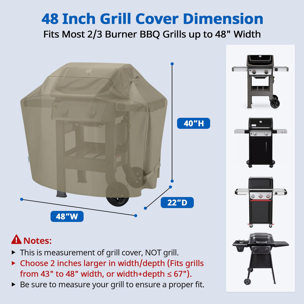 SunPatio grill cover on a barbecue grill