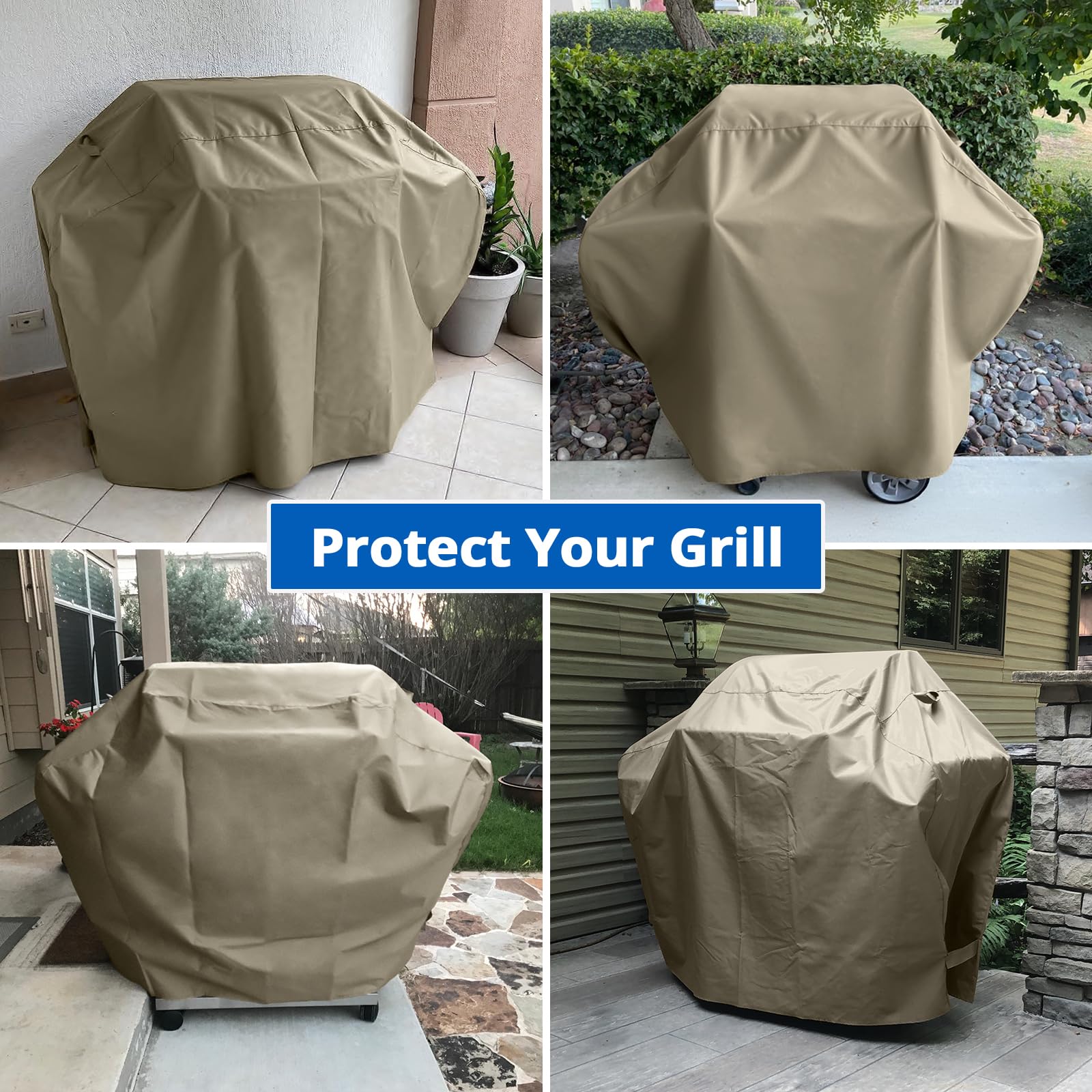 SunPatio Grill Cover packaging