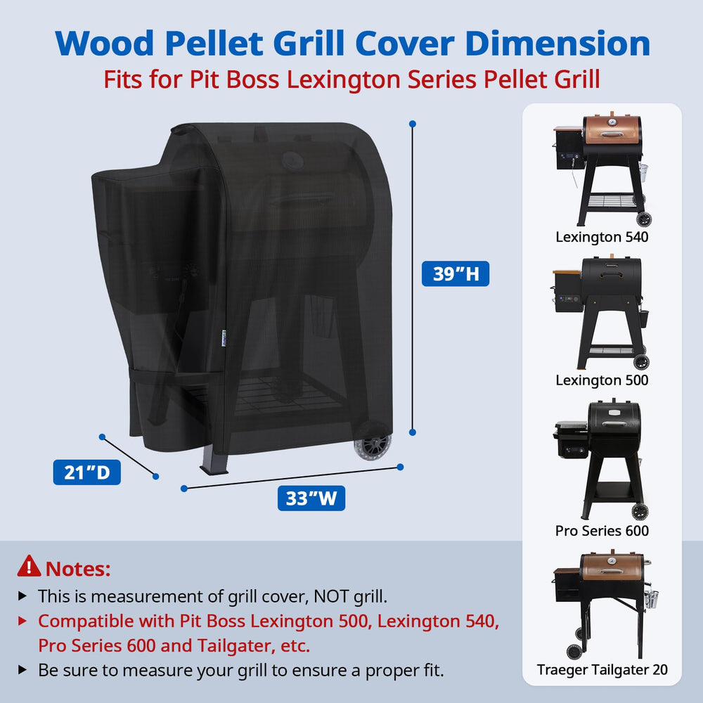 SunPatio Grill Cover showing waterproof material close-up