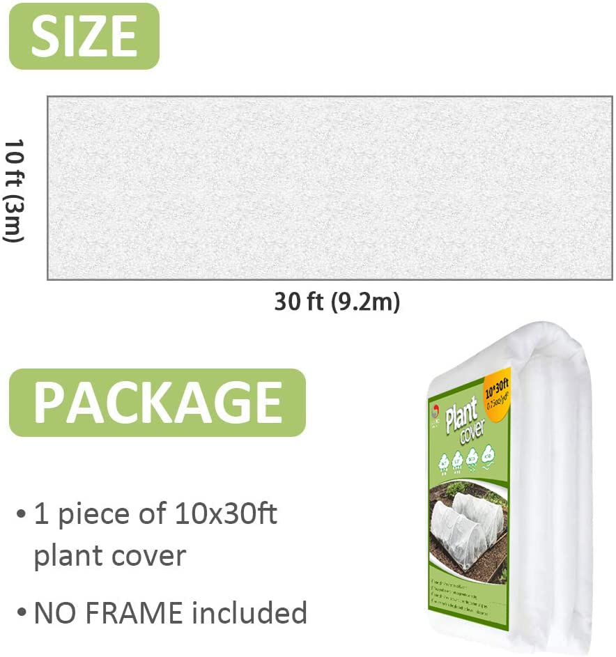SUNPRO reusable frost cover rolled up for storage
