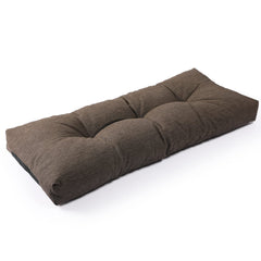 SUNROX LokGrip Bench Cushion Heather Chestnut front view