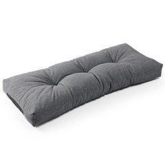 SUNROX LokGrip Non Slip Bench Cushion Heather Charcoal front view
