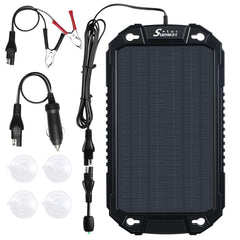 Sunway Solar Car Battery Charger 8W front view