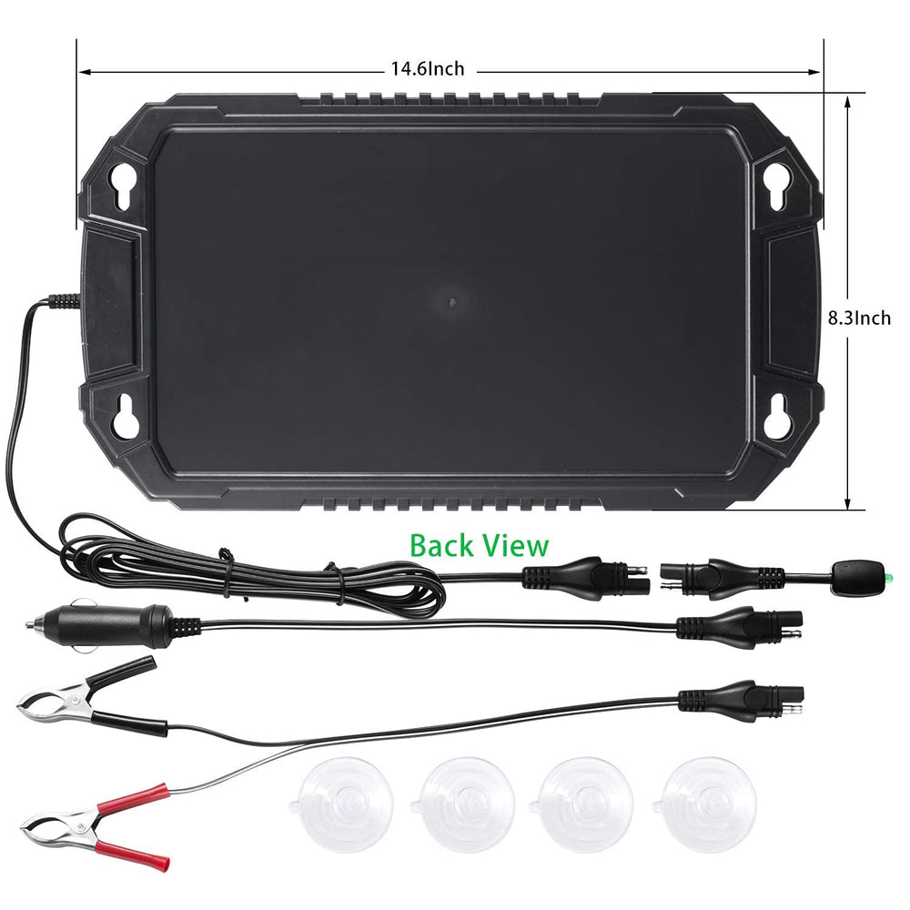 Sunway Solar Charger with suction cups for easy mounting