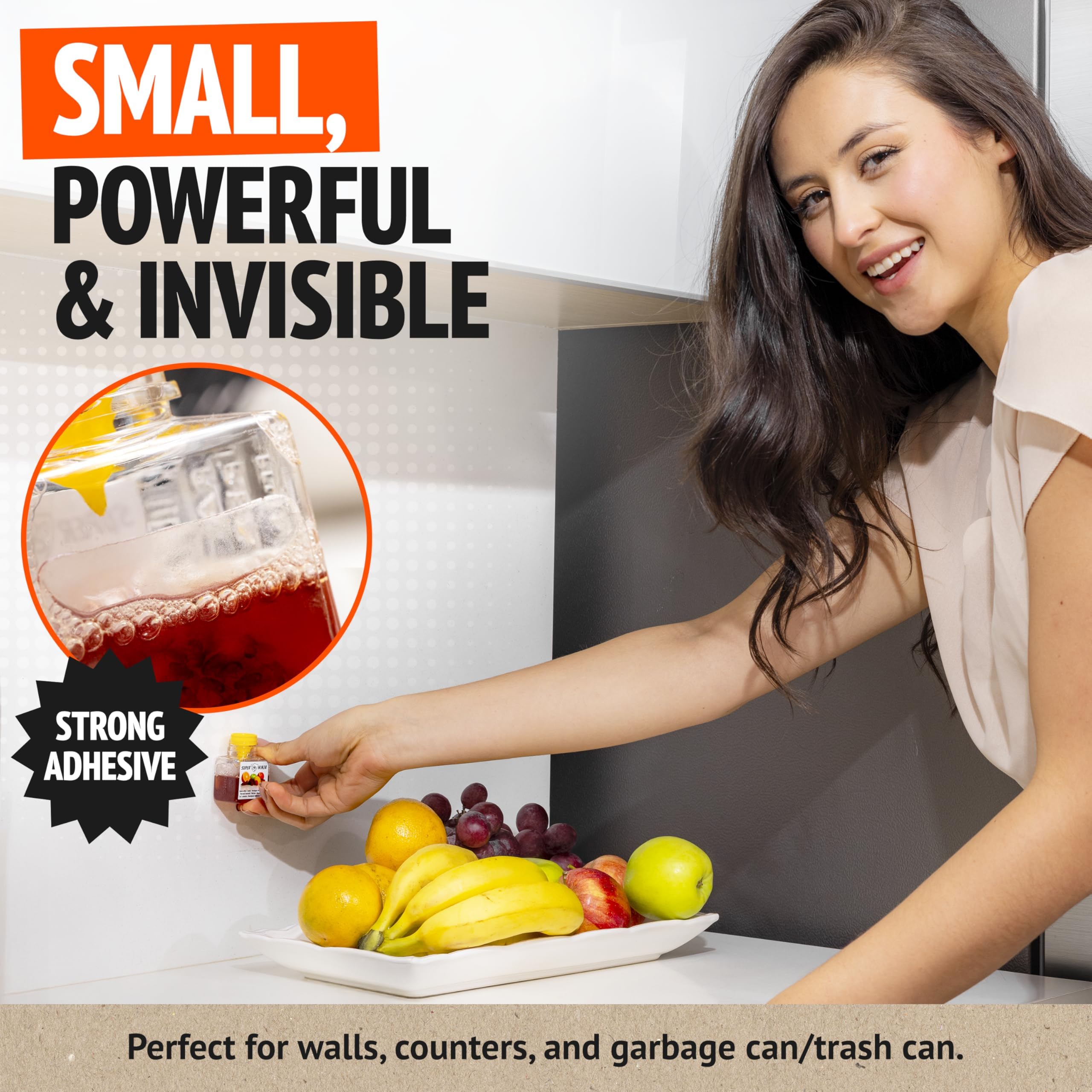 Super Ninja Fruit Fly Trap showing recyclable packaging