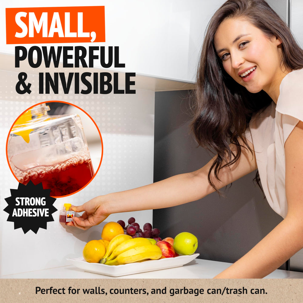 Super Ninja Fruit Fly Trap showing recyclable packaging