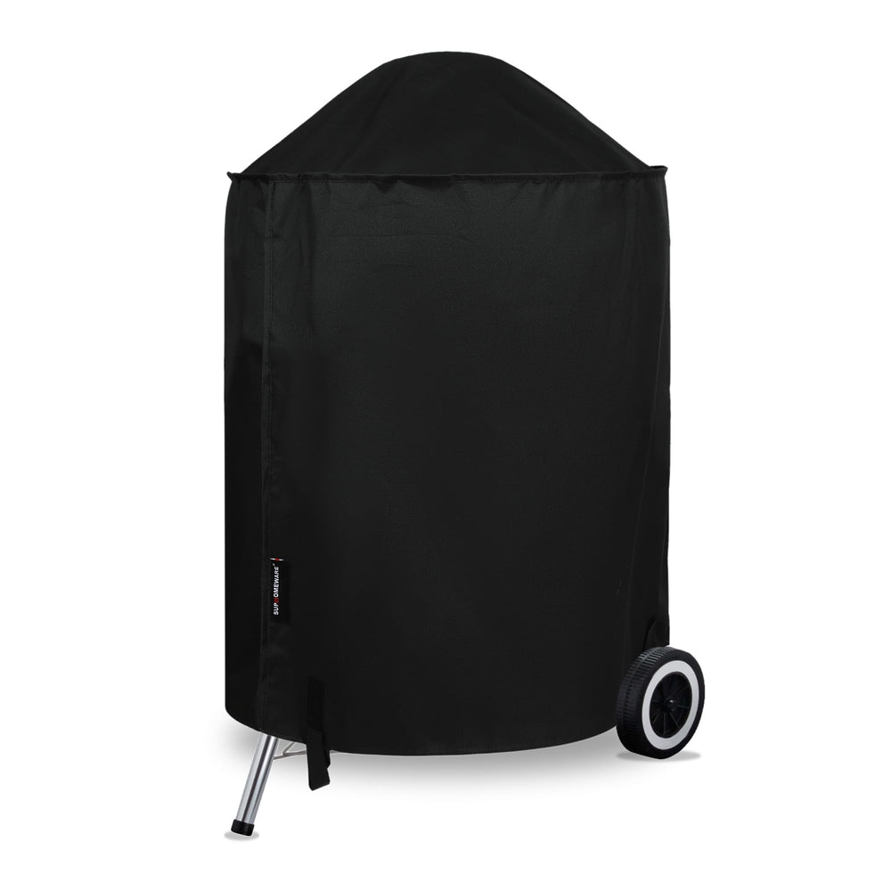 Suphomeware 22 Inch Grill Cover for Weber Kettle, front view